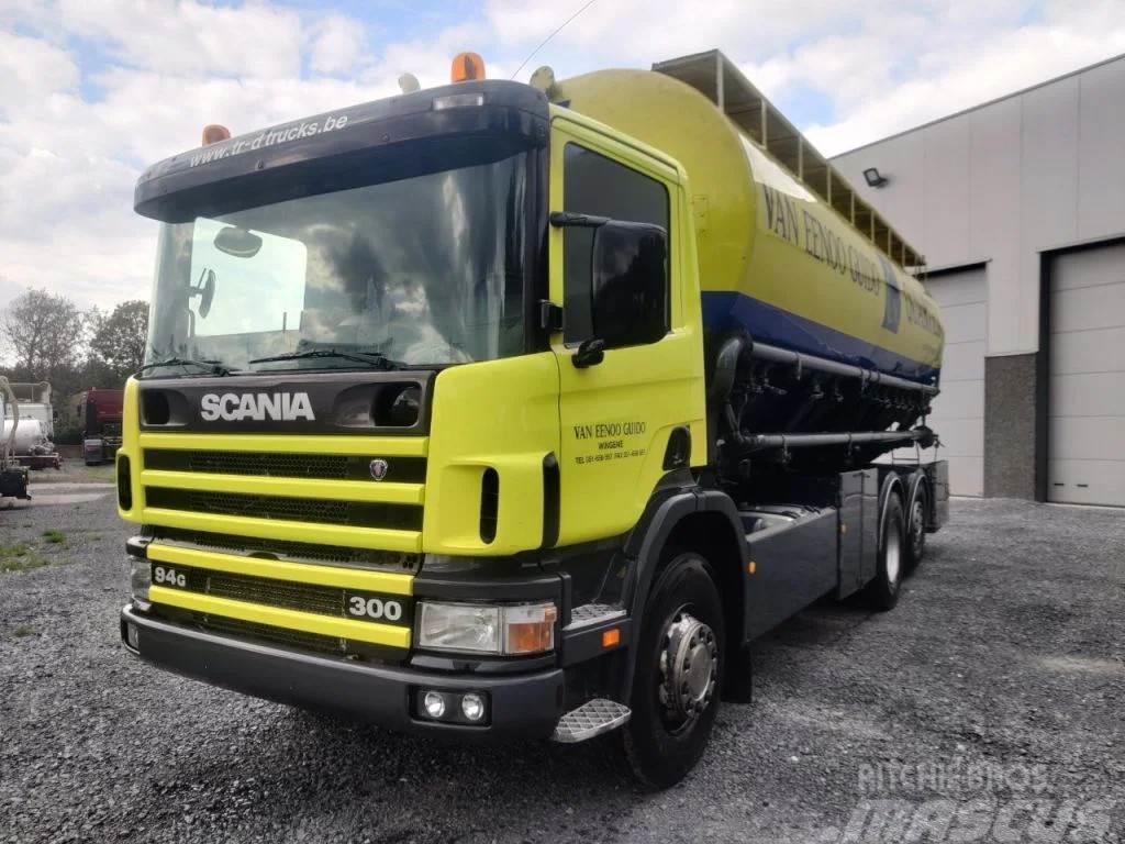 Scania 94 94G.300 6X2 FOODBULK SILO - 8 COMP. Cisternové vozy