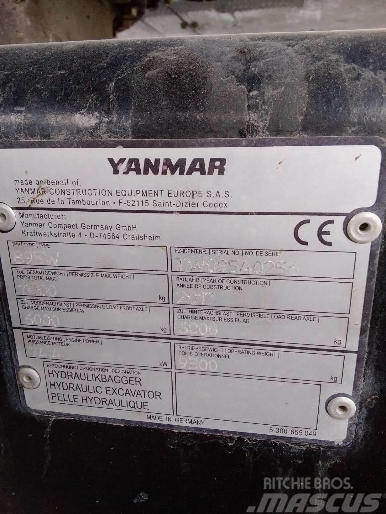 Yanmar B95W Kolová rýpadla