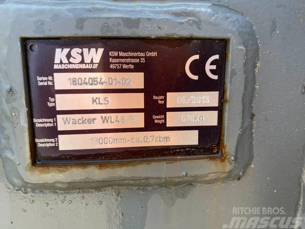KSW 4in1 Schaufel 1900mm Ostatní komponenty