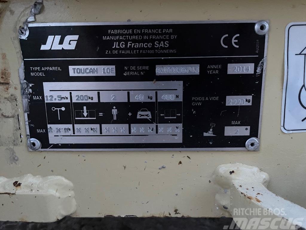 JLG Toucan 10 E Vertikální sloupové výtahy
