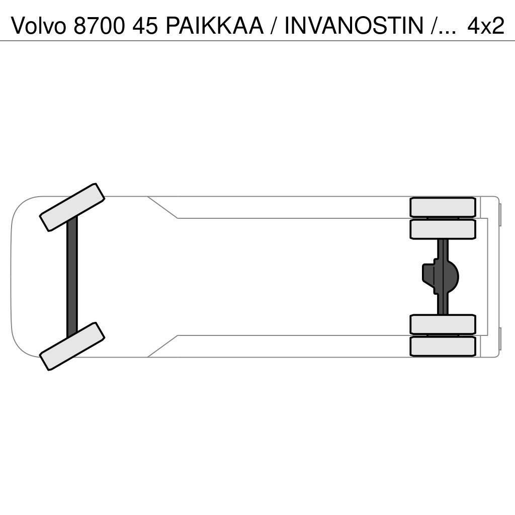 Volvo 8700 45 PAIKKAA / INVANOSTIN / EURO 5 Meziměstské autobusy