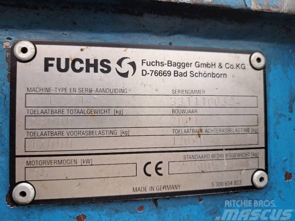 Fuchs MHL331C Stroje pro manipulaci s odpadem
