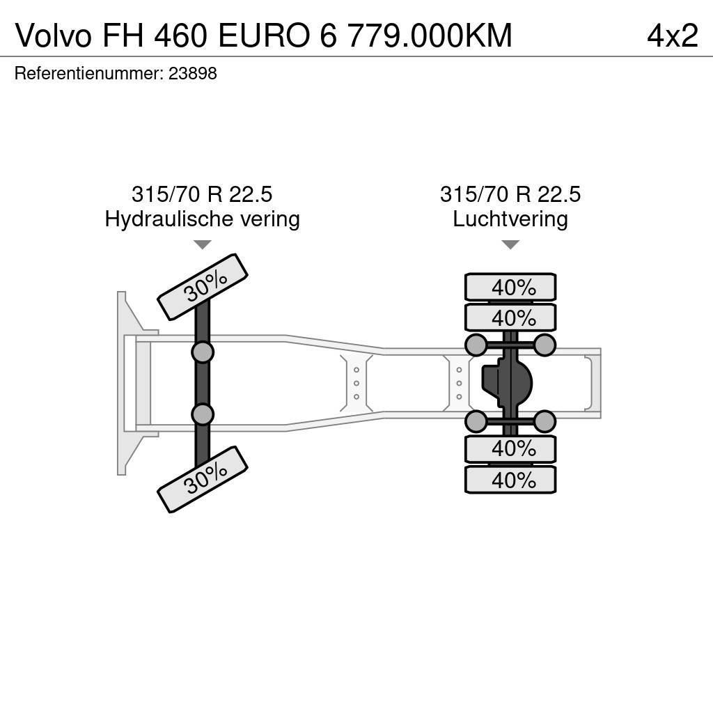 Volvo FH 460 EURO 6 779.000KM Tahače