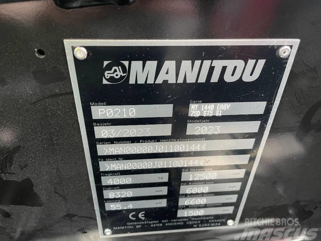 Manitou MT 1440/Telehandler fixed 14 meter 4 tons Teleskopické manipulátory