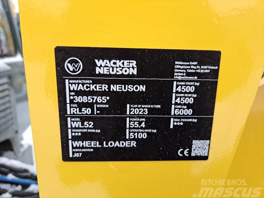 Wacker Neuson WL 52 Kolové nakladače