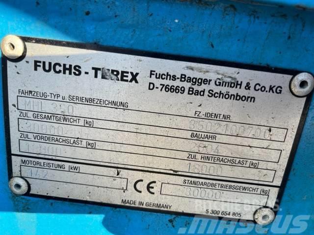 Terex Fuchs MHL350 Stroje pro manipulaci s odpadem