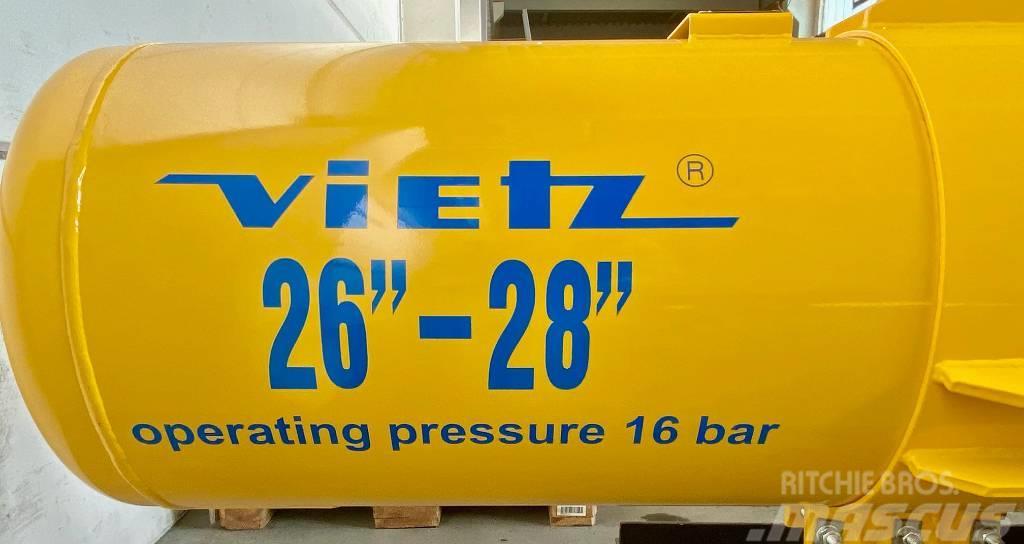 Vietz IPLC/RIZ 26"-28" Internal Clamp, Pneumatic Potrubní zařízení