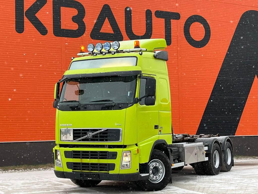 Volvo FH 480 6x2 FULL STEEL / BIG AXLE / HIAB 20 ton / L Hákový nosič kontejnerů