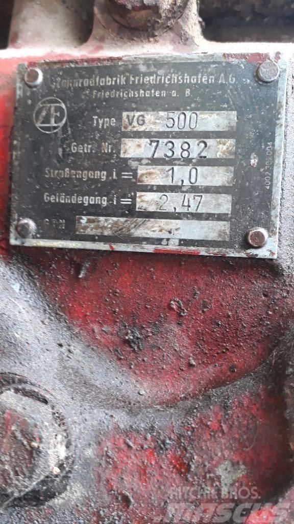 ZF VG500 transfer gearbox/jakolaatikko Převodovky