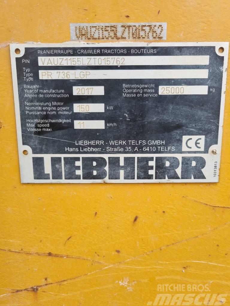 Liebherr PR 736 LGP Pásové dozery