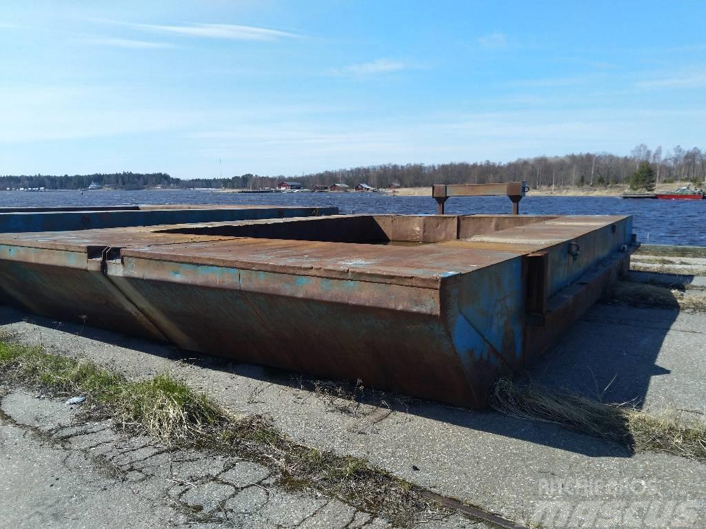  Mud barge foldable / taittuvat Pracovní lodě, bárky a pontony