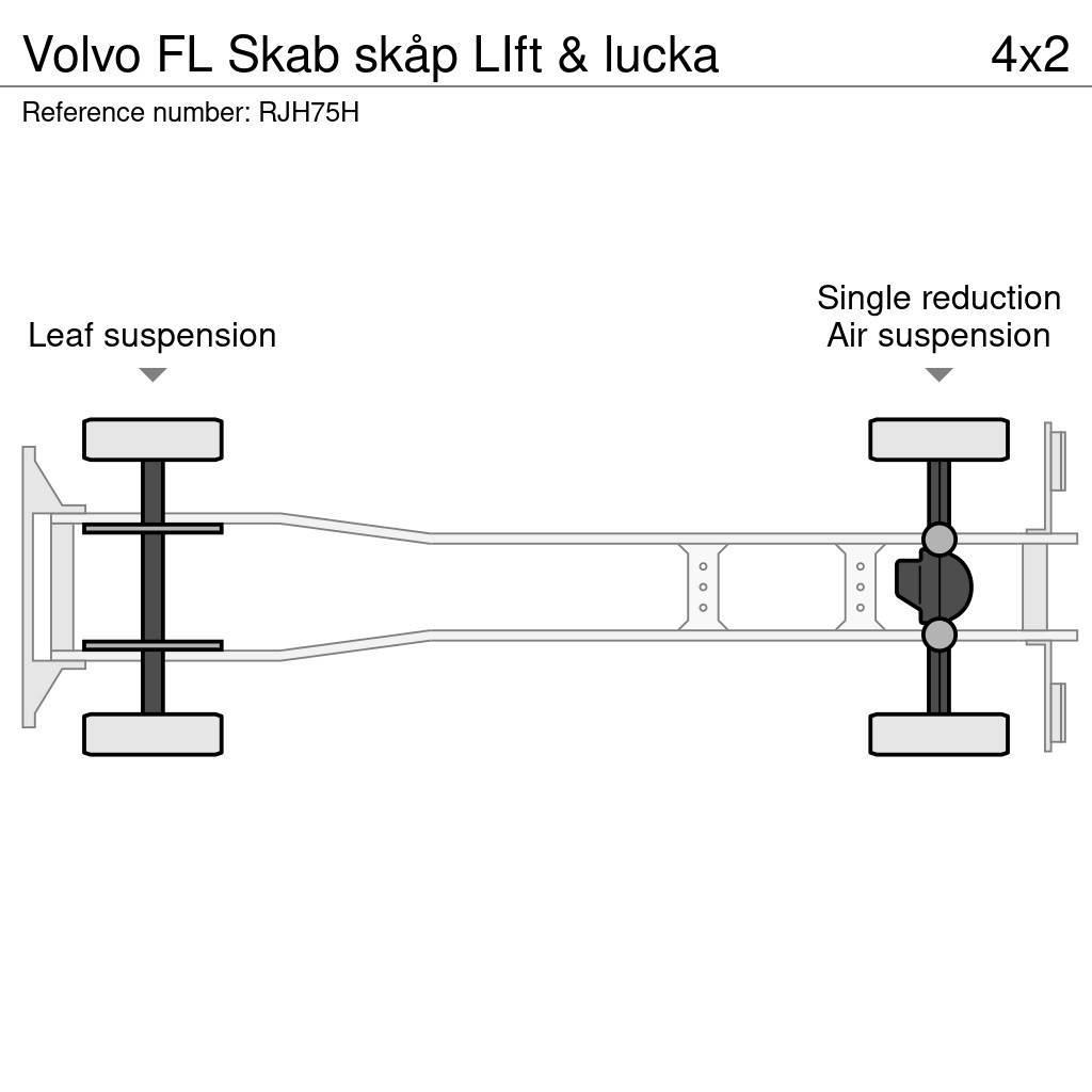 Volvo FL Skab skåp LIft & lucka Skříňová nástavba