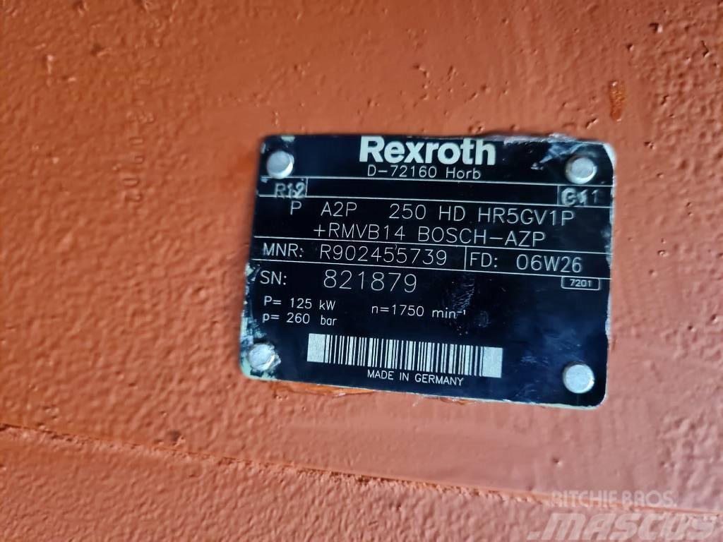Rexroth A2P250HD HR5GV1P + RMVB14 Speciální bagry