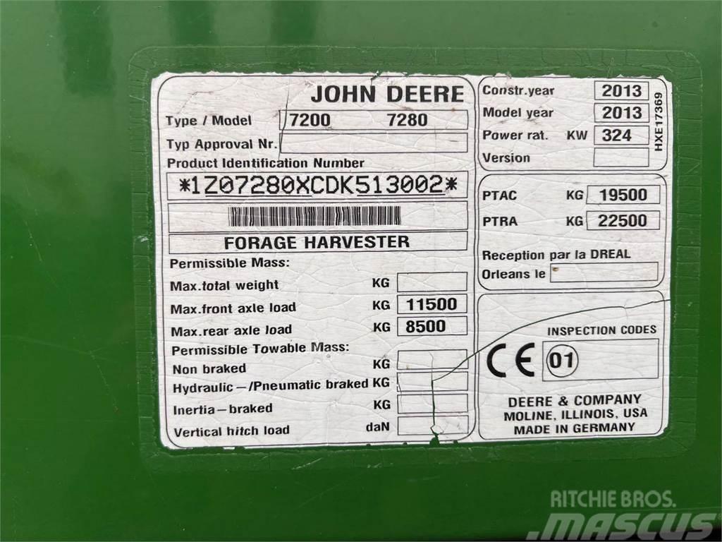 John Deere 7280 Samojízdné sekačky