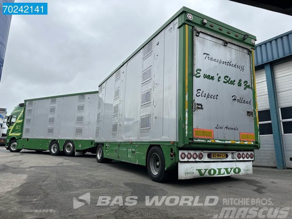 Volvo FH 540 6X2 NL-Truck Cattle transport I-Park Cool A Vozy na přepravu zvířat