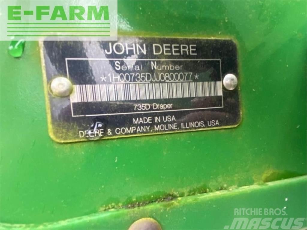 John Deere 735d (10,66m) Příslušenství a náhradní díly ke kombajnům