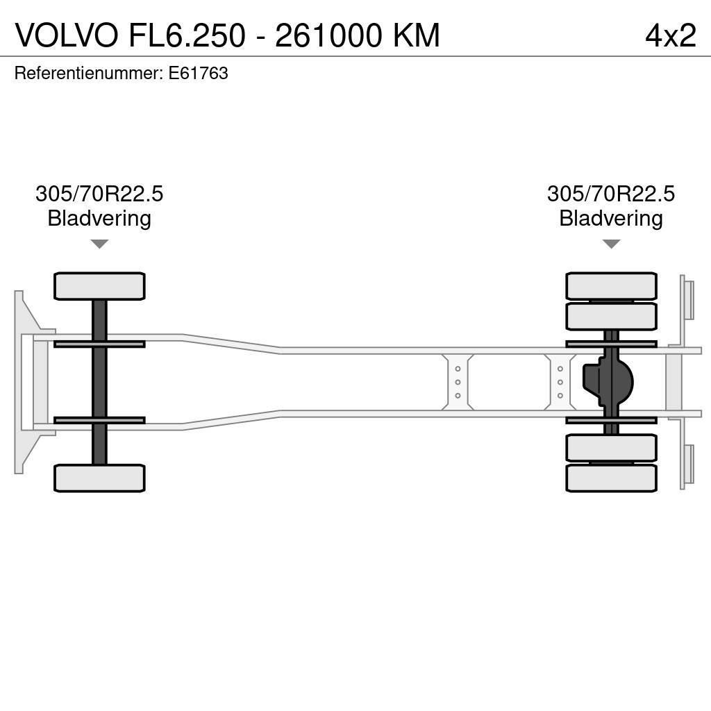 Volvo FL6.250 - 261000 KM Zaplachtované vozy