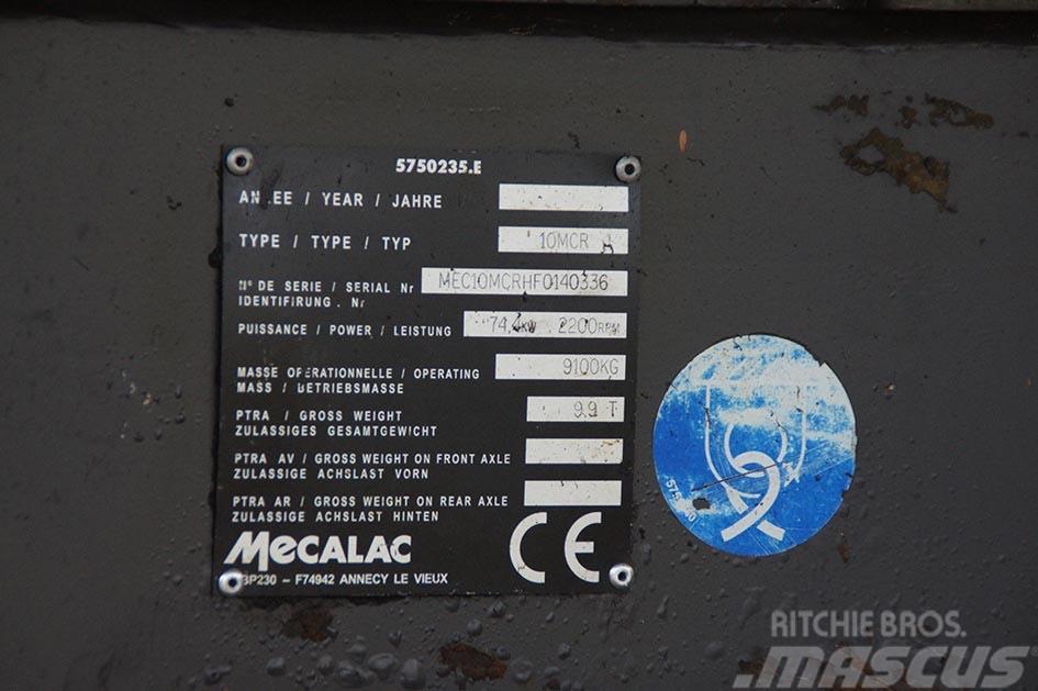 Mecalac Rupsgraafmachine 10MCR Pásová rýpadla