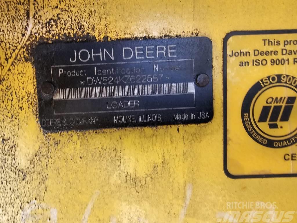 John Deere 524 K Kolové nakladače