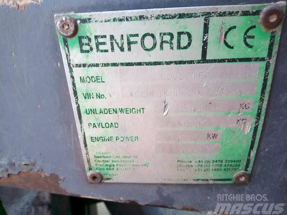 Benford Terex 6T derékcsuklós dömper Kloubové dempry
