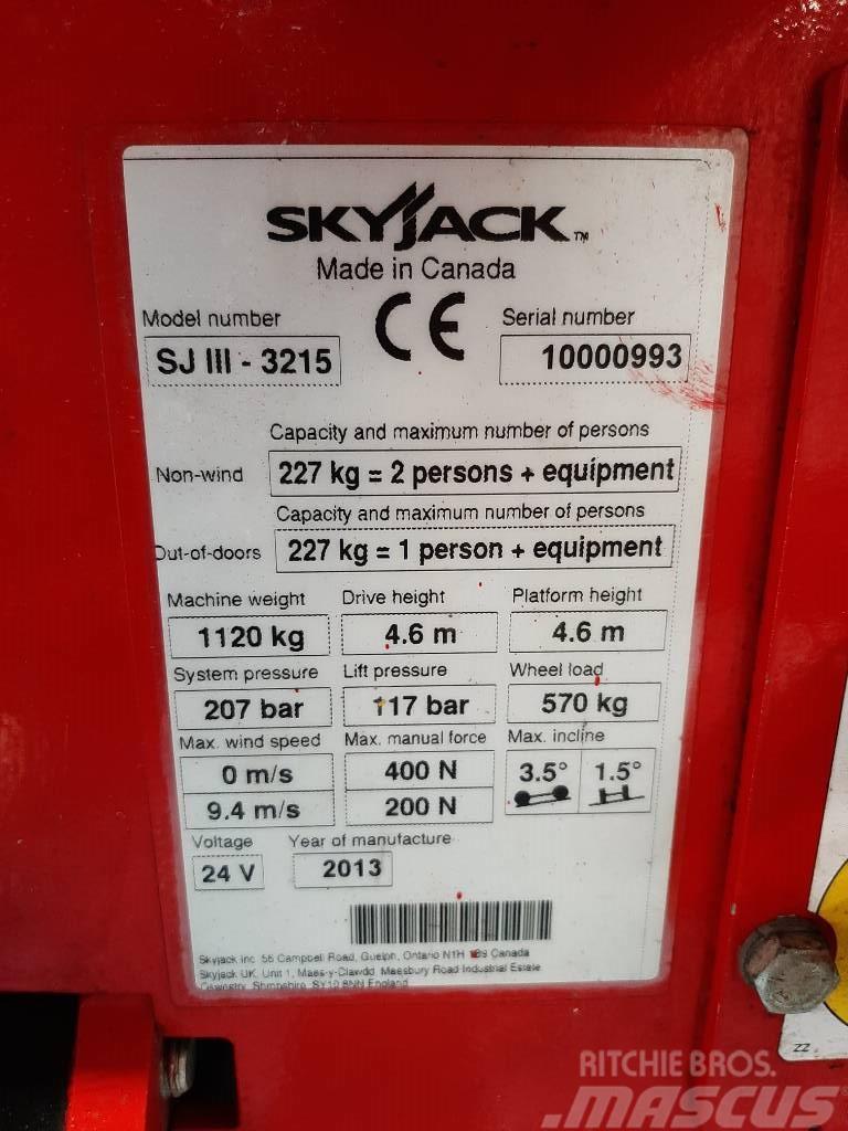 SkyJack SJIII 3215 Nůžková zvedací plošina