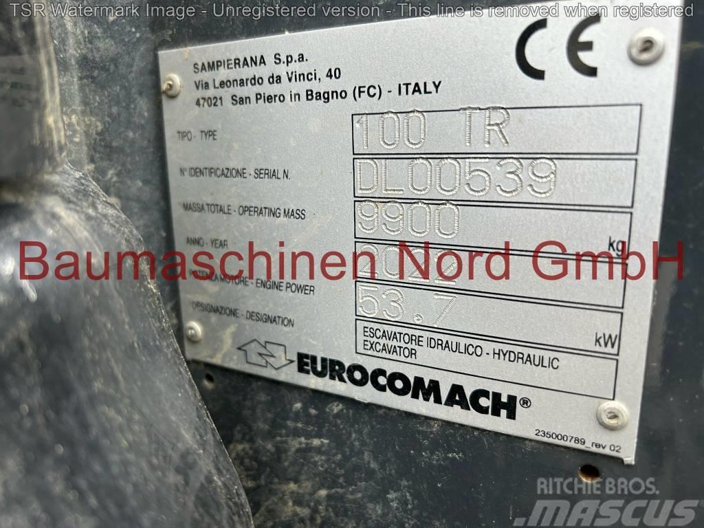 Eurocomach 100TR -Demo- Midi rýpadla 7t - 12t