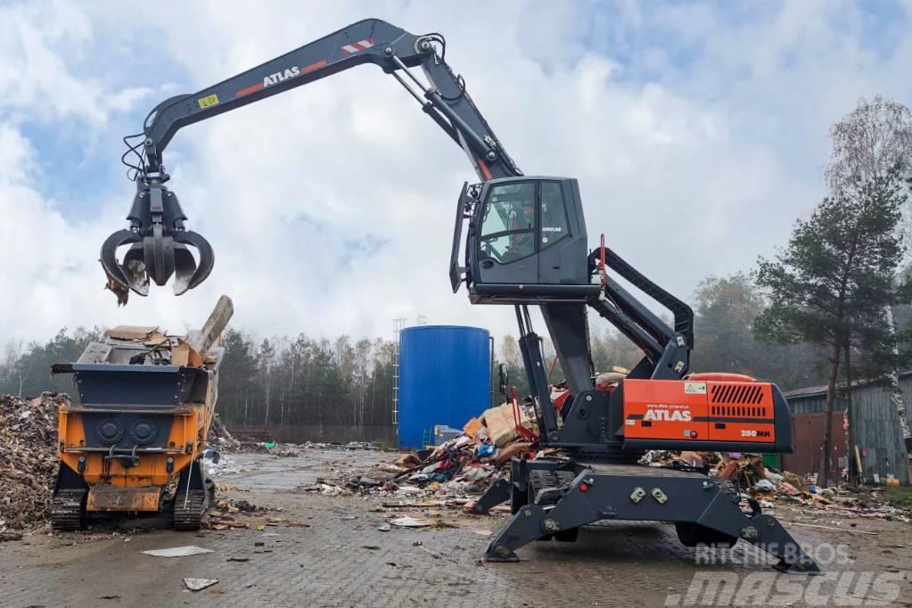 Atlas 250MH MASZYNA PRZEŁADUNKOWA MATERIAL HANDLER Stroje pro manipulaci s odpadem