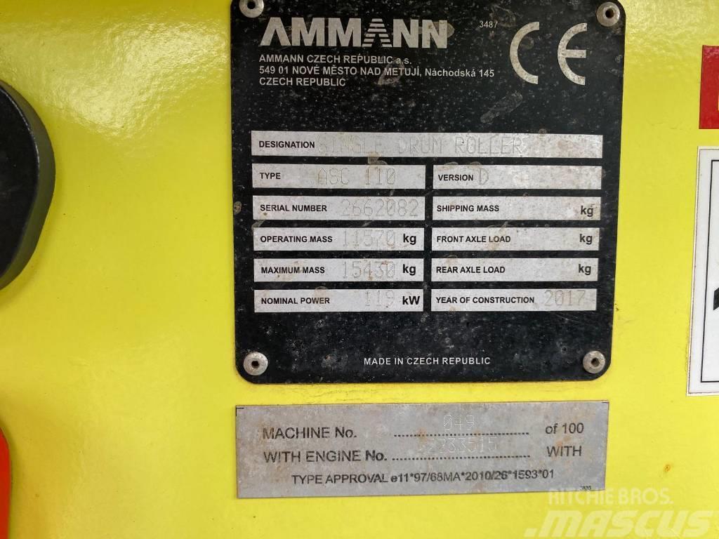 Ammann ISC 110 Tahačové válce