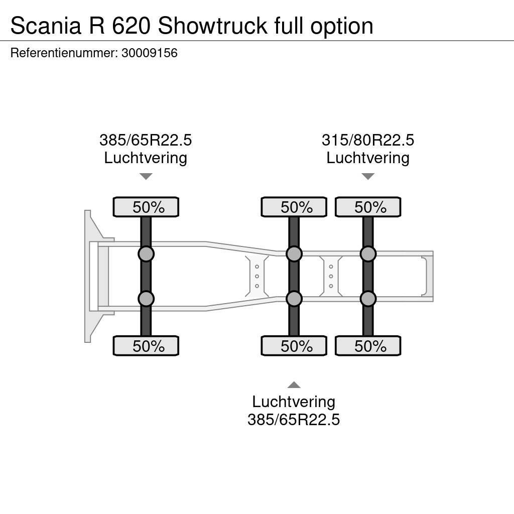 Scania R 620 Showtruck full option Tahače