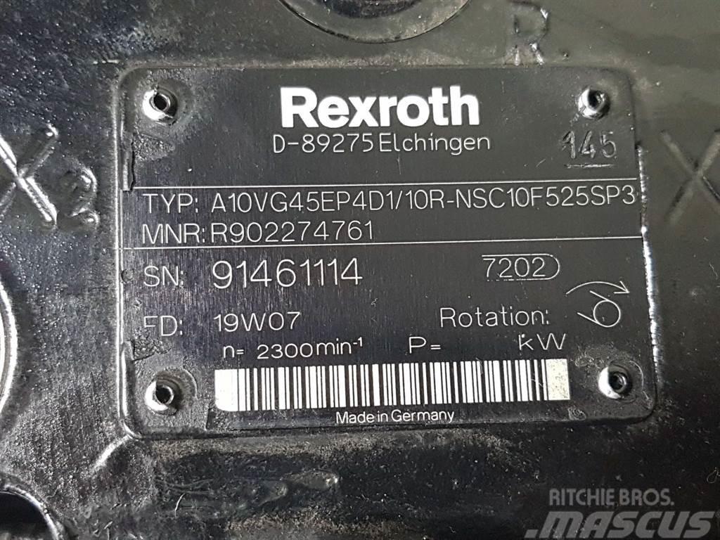 Rexroth A10VG45EP4D1/10R-Drive pump/Fahrpumpe/Rijpomp Hydraulika