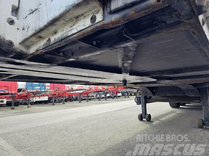 Krone sd | 3 axle mega closed box trailer| damage in fro Ostatní návěsy
