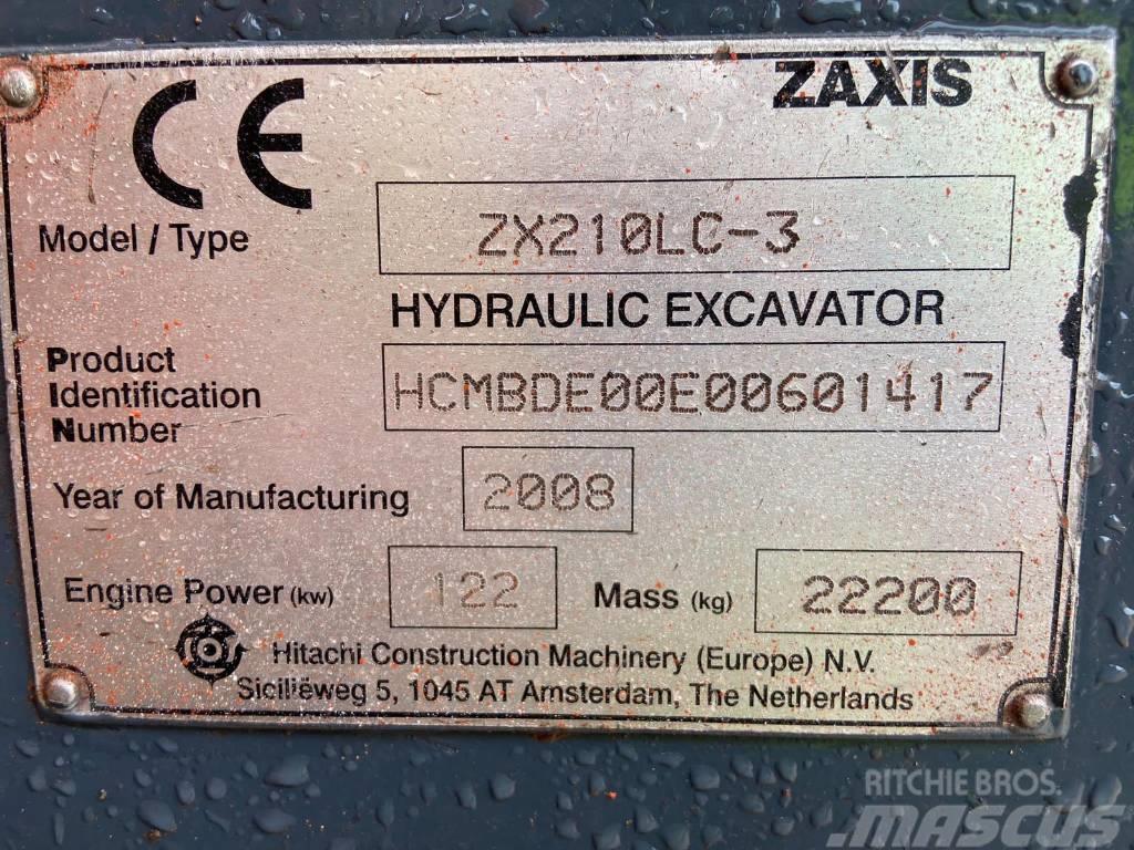 Hitachi ZX 210 LC-3 Pásová rýpadla