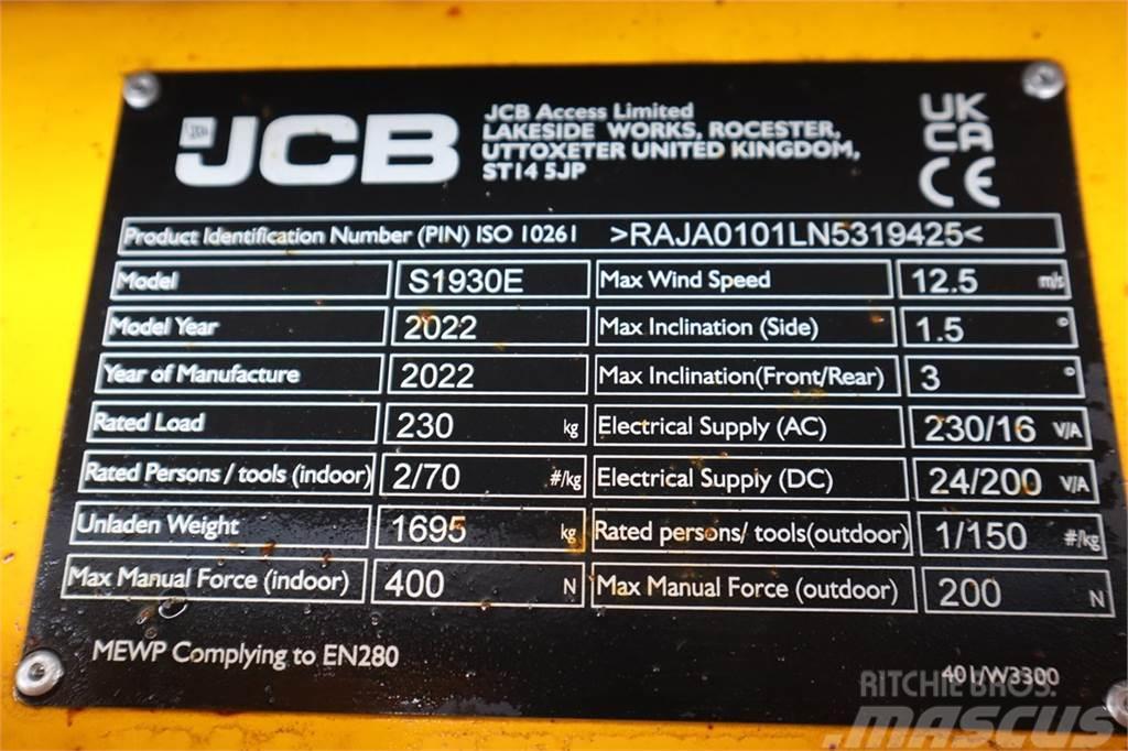 JCB S1930E Valid inspection, *Guarantee! New And Avail Nůžková zvedací plošina