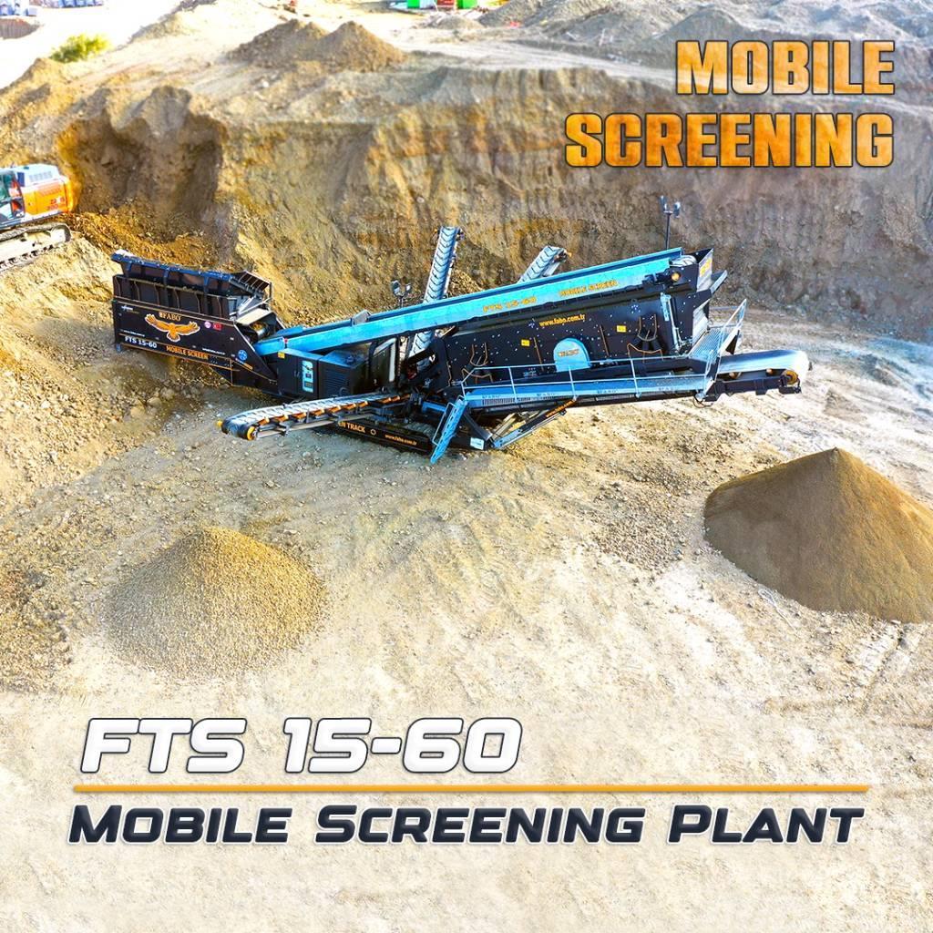 Fabo FTS 15-60 MOBILE SCREENING PLANT Třídiče