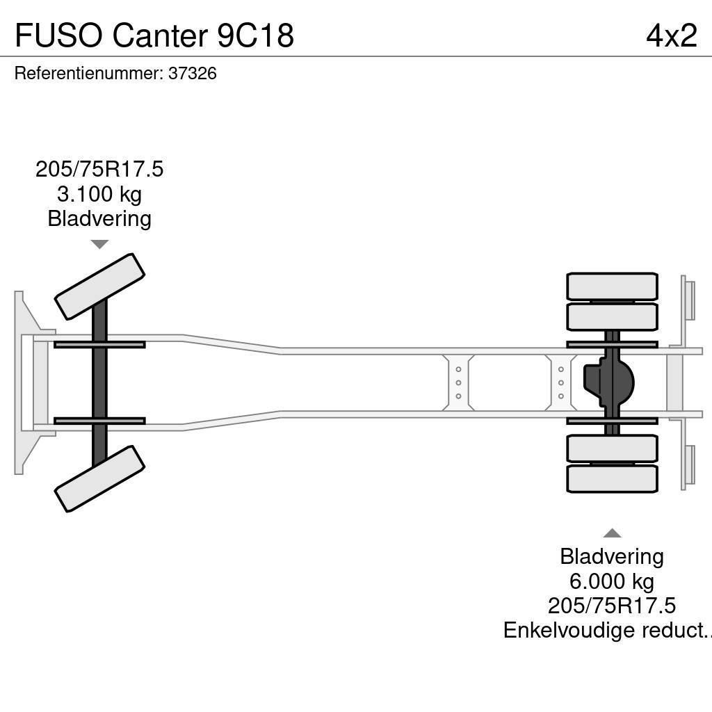 Fuso Canter 9C18 Popelářské vozy