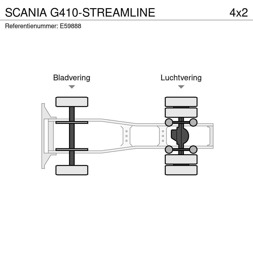 Scania G410-STREAMLINE Tahače