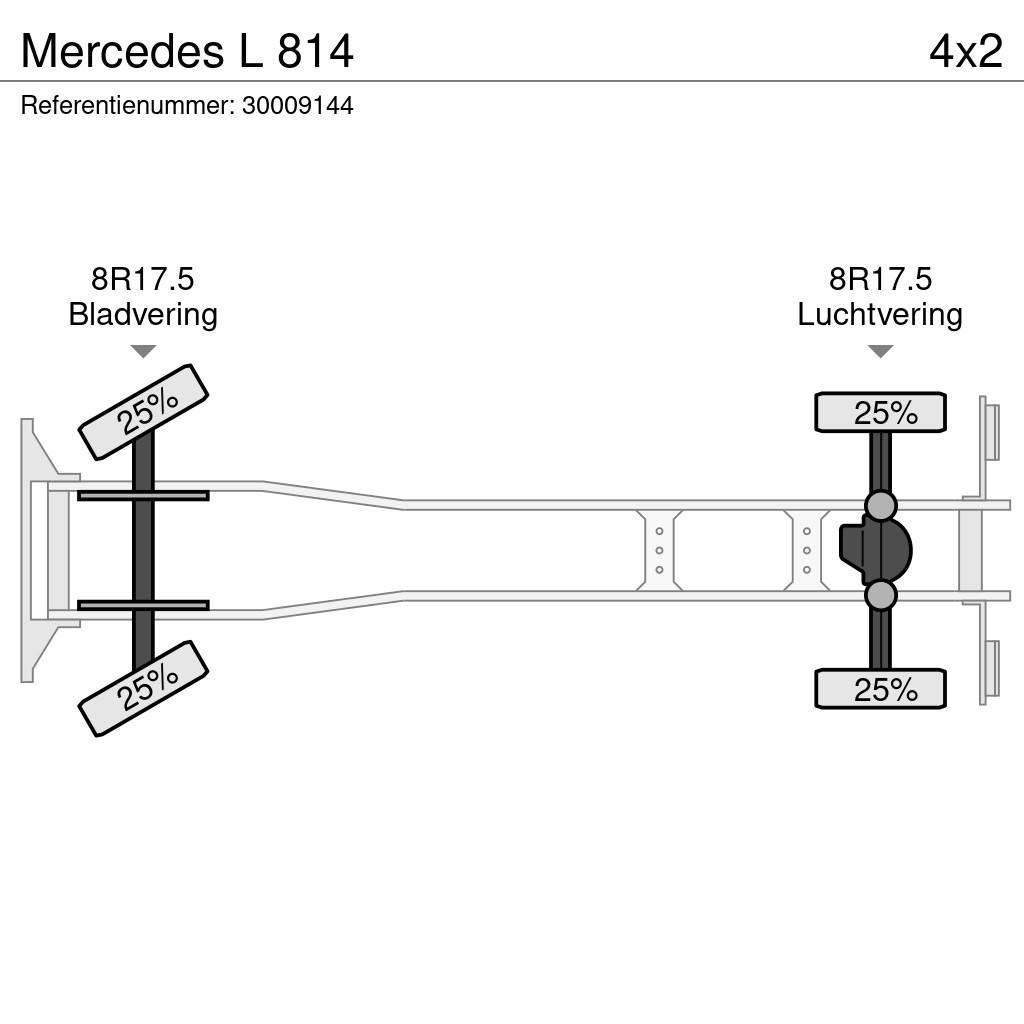 Mercedes-Benz L 814 Nákladní vozidlo bez nástavby