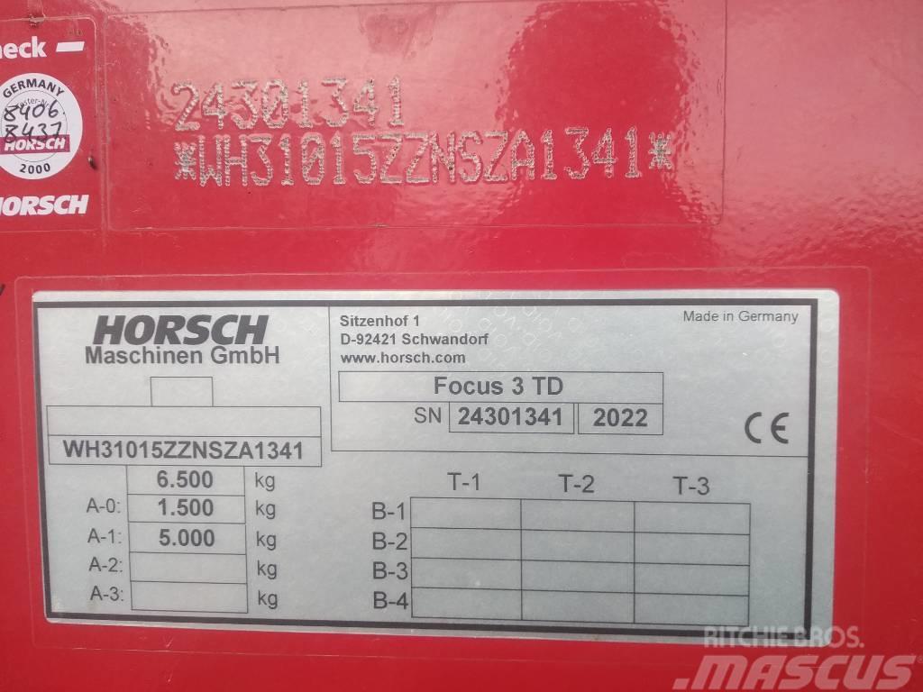 Horsch Focus 3 TD Mechanické secí stroje