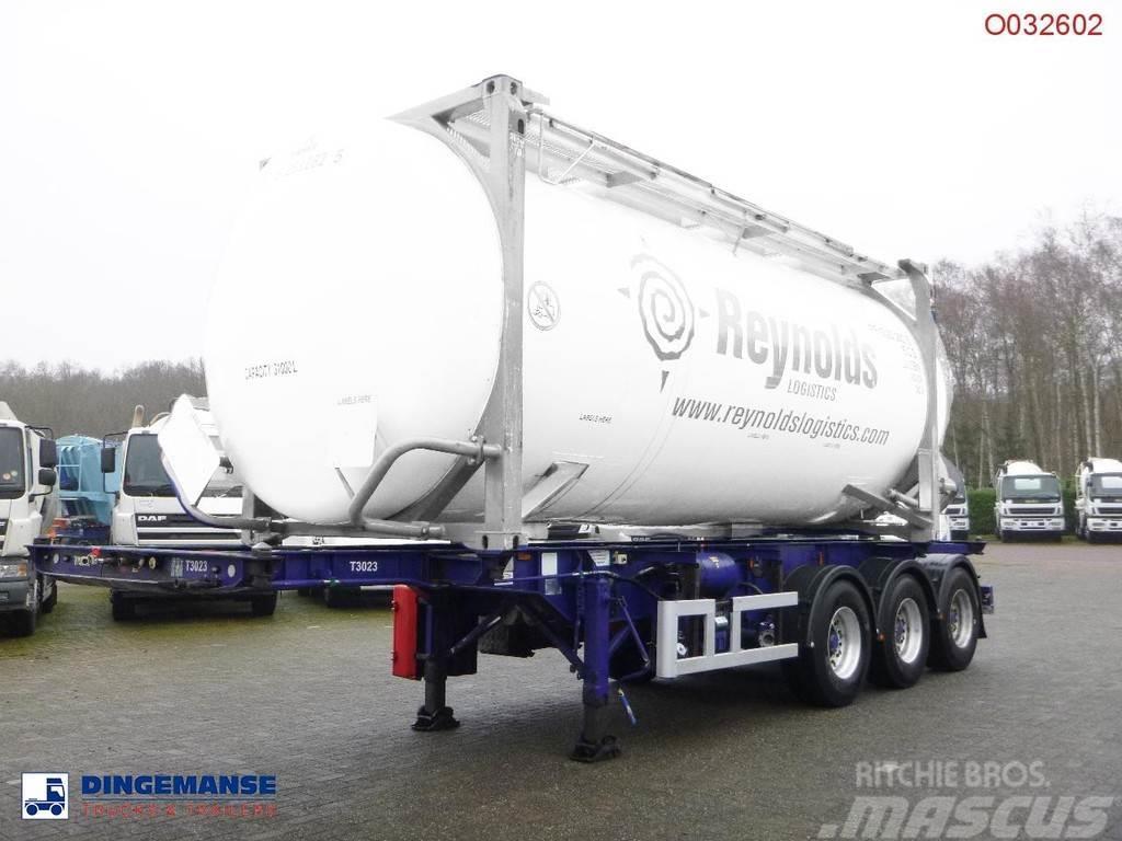  M & G 3-axle container trailer 20-30 ft Kontejnerové návěsy