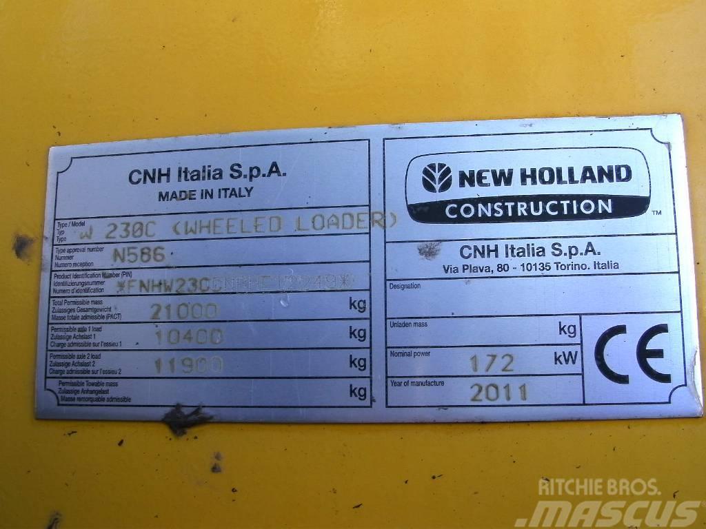 New Holland W 230 C Kolové nakladače