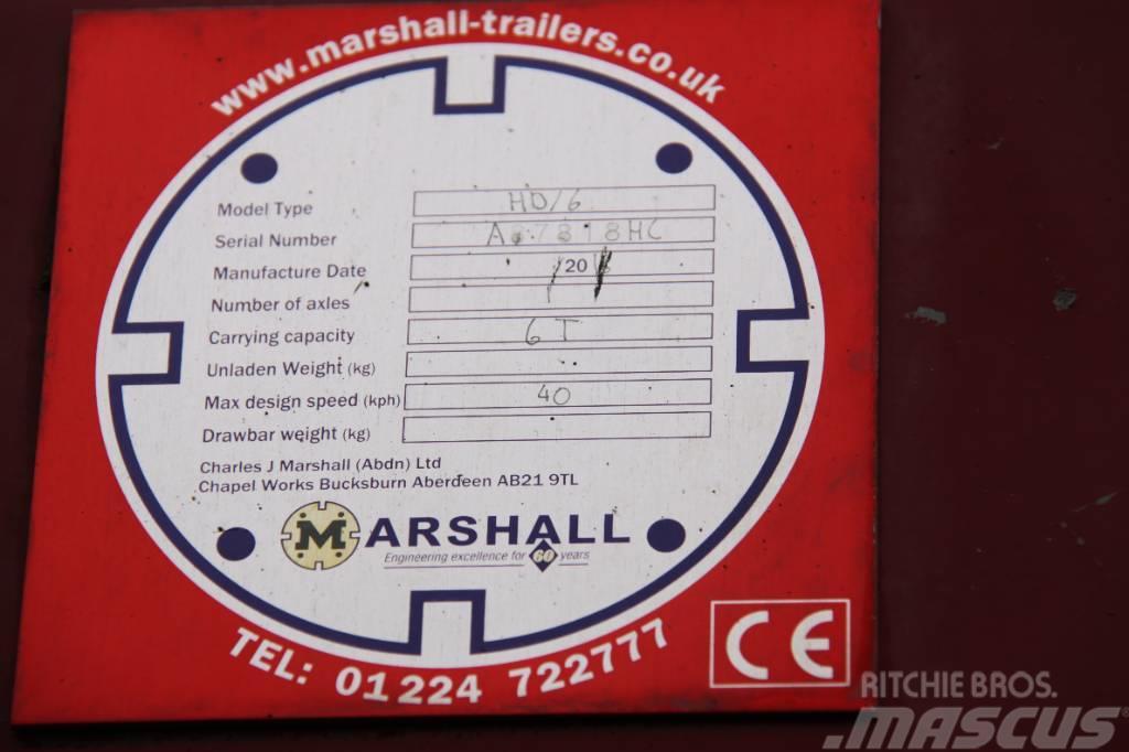Marshall HD6 Dumper trailer Sklápěcí přívěs
