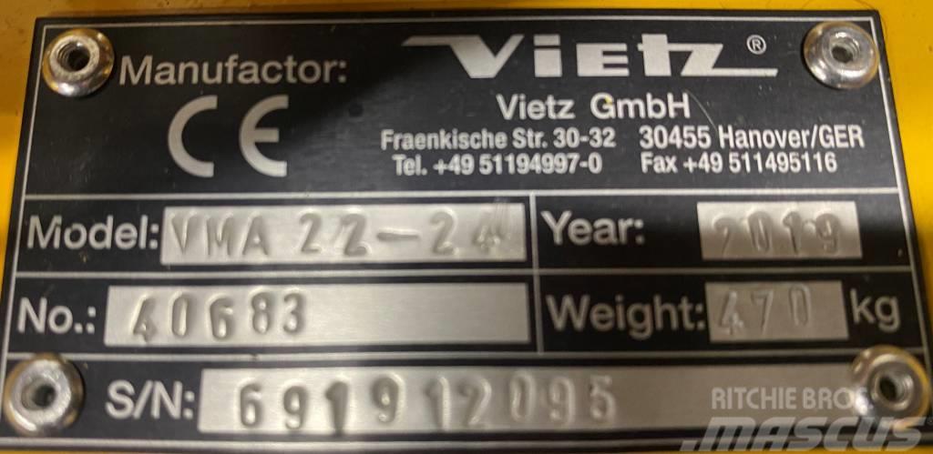 Vietz VMA Mandrel 22-24" Potrubní zařízení