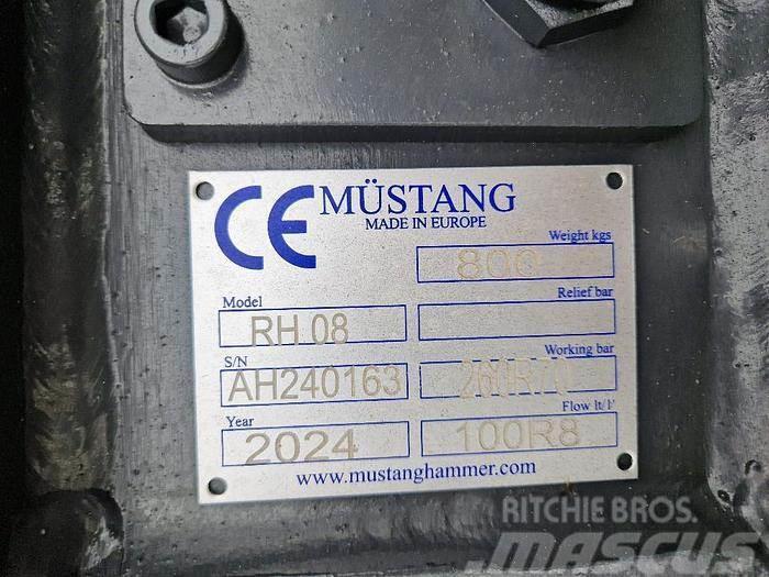 Mustang RH08 Abbruch-Pulverisierer Bourací kladiva / Sbíječky