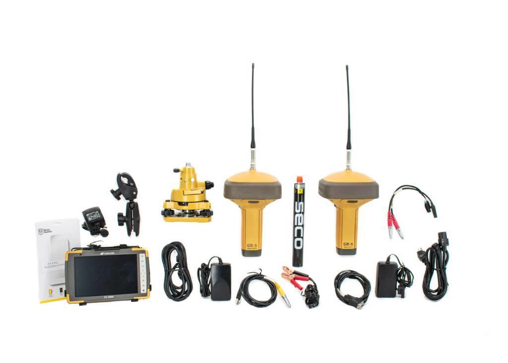 Topcon Dual GR-5 UHF II GPS Kit w/ FC-5000 & Magnet Field Ostatní komponenty