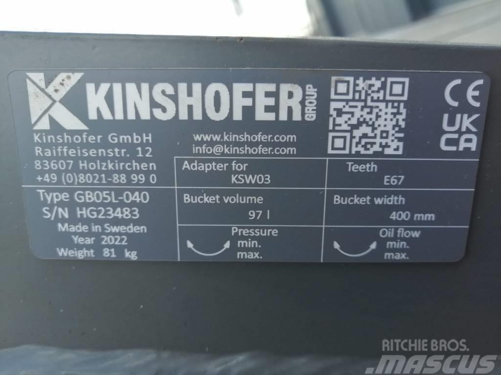Kinshofer MS-03 Klešťové drapáky