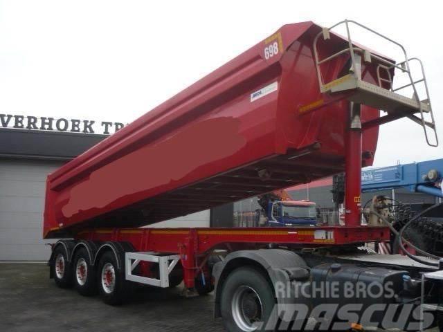 MOL 28m3 3 axle tipper trailer Alubox - Steelchassis ( Sklápěcí návěsy