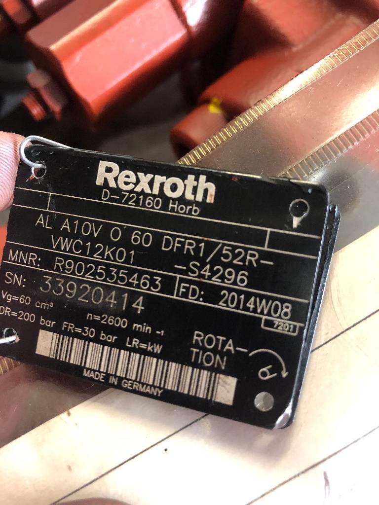 Rexroth A10VO60DFR1/52R-VWC12K04-S0827 +  A10VO45ED72/52L Ostatní komponenty