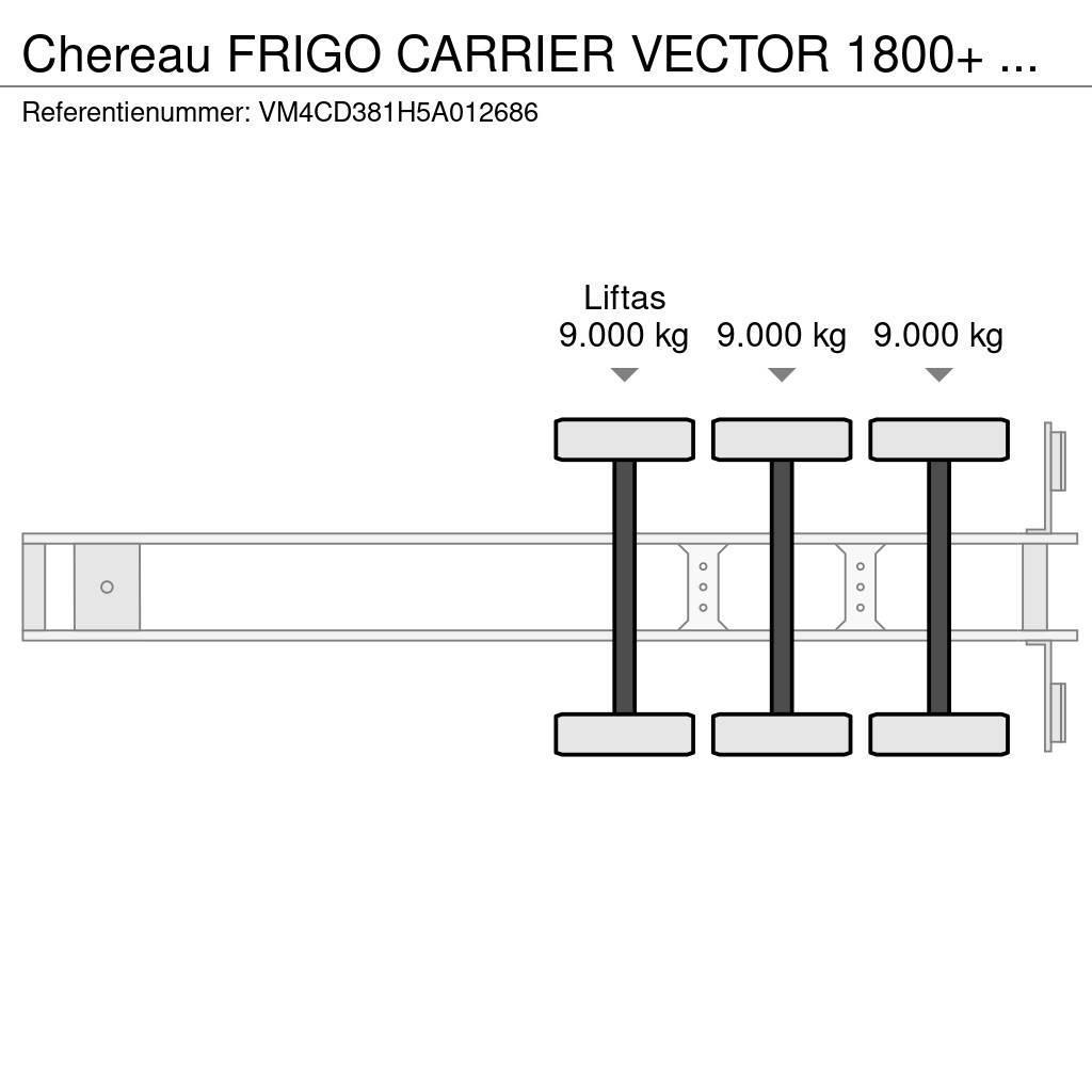 Chereau FRIGO CARRIER VECTOR 1800+ 3x + 2.60H Chladírenské návěsy