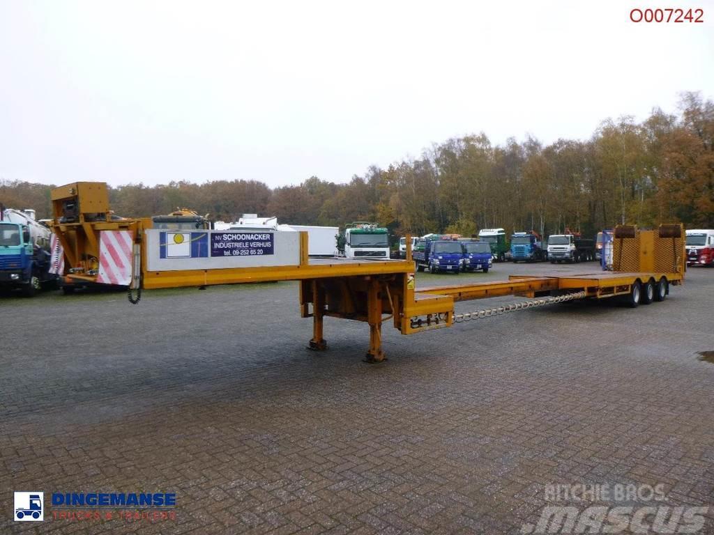 Broshuis 3-axle semi-lowbed trailer E-2190-24 / 47.5 T ext. Podvalníkové návěsy