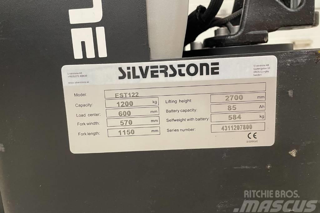 Silverstone EST 122 Ručně vedené vysokozdvižné vozíky